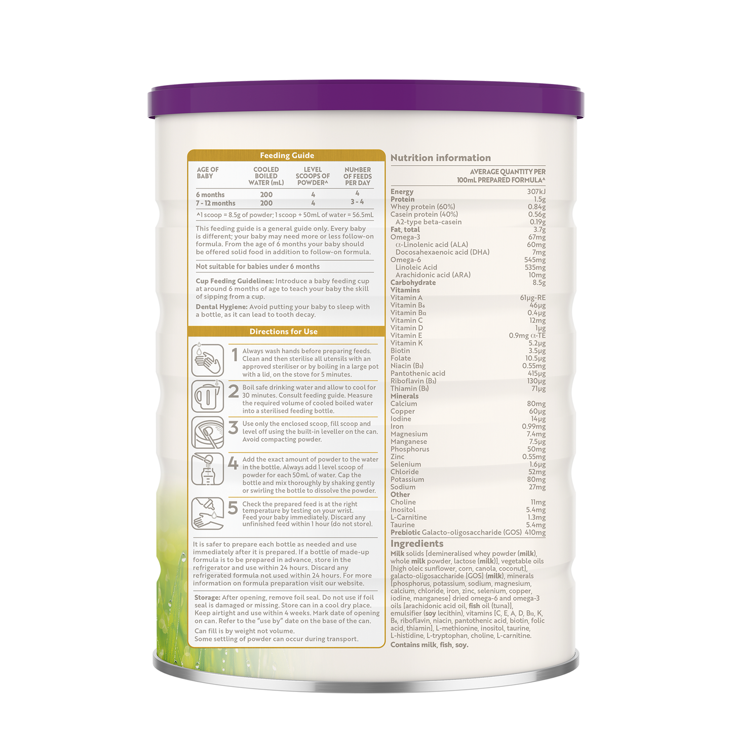 a2 Gentle Gold® Premium follow-on formula