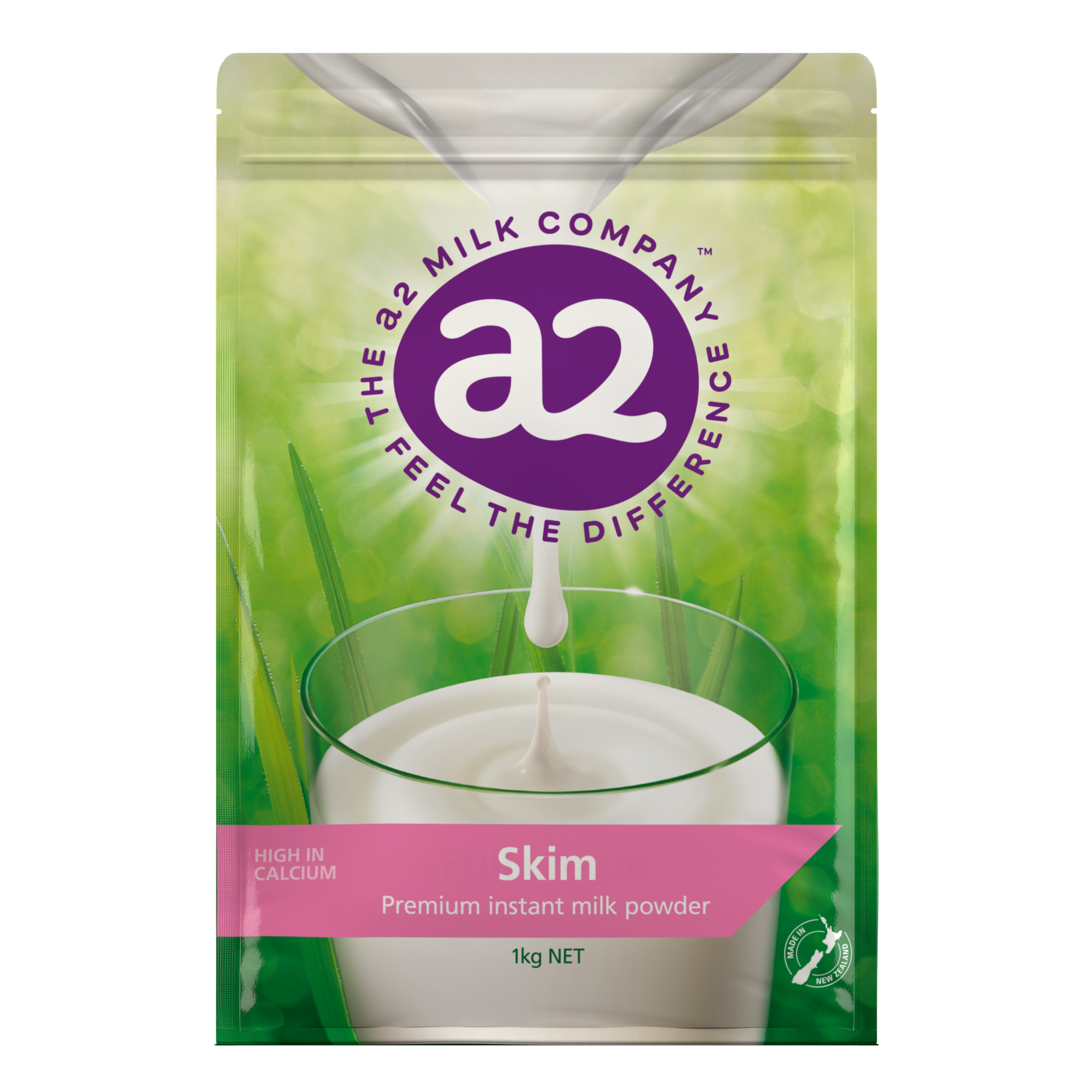 Skim a2 Milk® Premium instant milk powder 1kg – a2 Store®